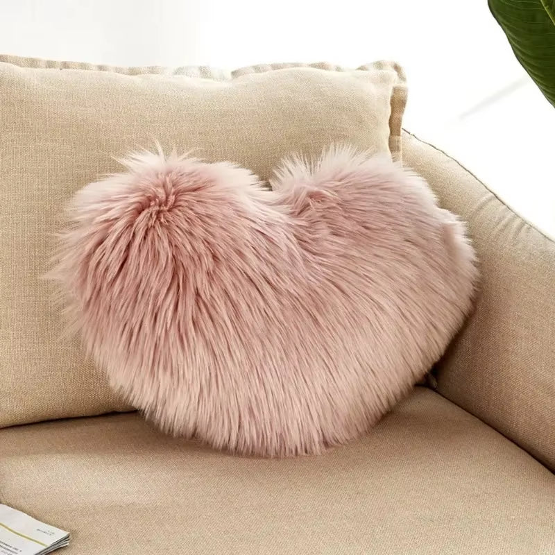 Heart Shape Throw Pillow Sofa