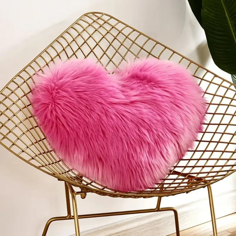 Heart Shape Throw Pillow Sofa