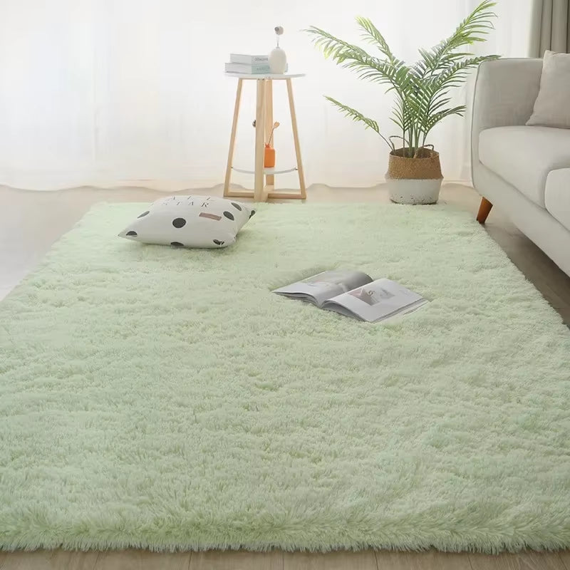 Sheepskin Rug Silk Wool Rugs for Bedroom and Living Room Decor Fur Rugs